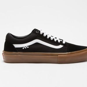 VANS Skate Black & Gum Old Skool shoes